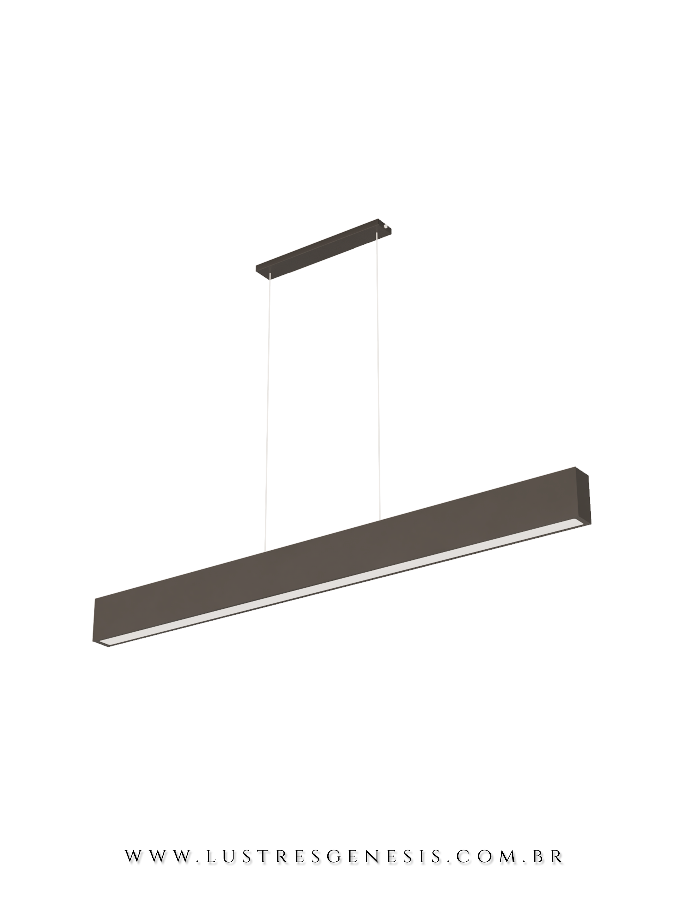 Lustre Pendente Moderno com LED Arky